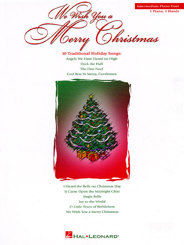 WE WISH YOU A MERRY CHRISTMAS 【輸入:ピアノ】