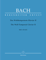 バッハ:平均律クラヴィーア曲集 第2巻 BWV 870-893/新バッハ全集に基づく原典版/Durr編 【輸入:ピアノ】