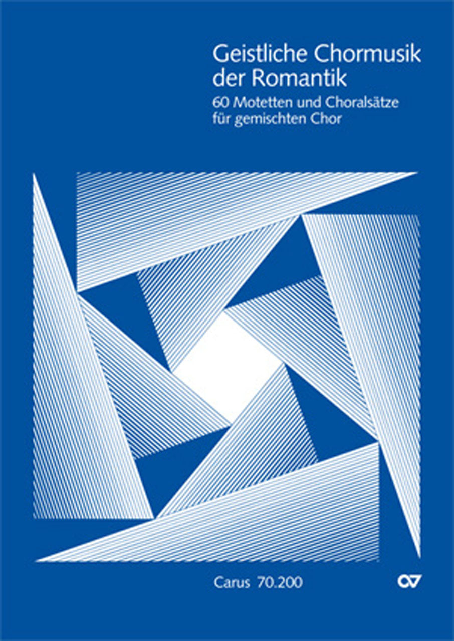 Geistliche Chormusik der Romantik/Bauer編: 合唱スコア 【輸入:合唱とピアノ】