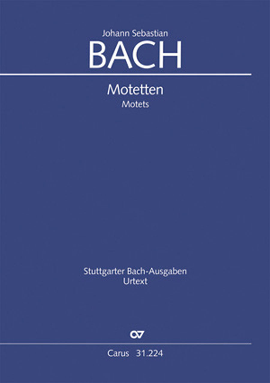 バッハ:モテット全集(通奏低音付混声四部合唱)/原典版/Hofmann, Grauloch & Melamed編: 合唱スコア 【輸入:合唱とピアノ】