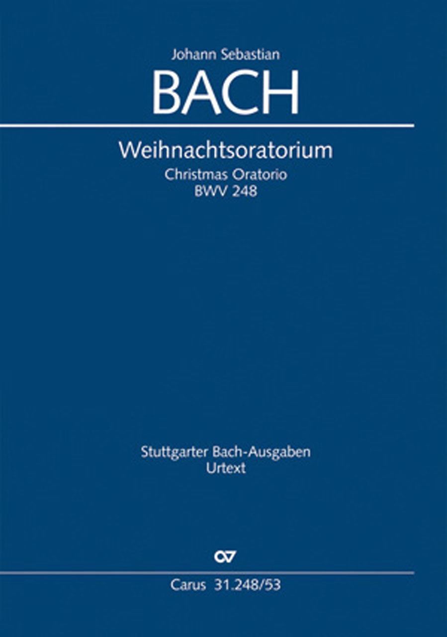 バッハ：クリスマス・オラトリオ BWV 248 第1部-第6部/ホフマン編: ヴォーカルスコア 【輸入：合唱とピアノ】 | ヤマハの楽譜通販サイト  Sheet Music Store