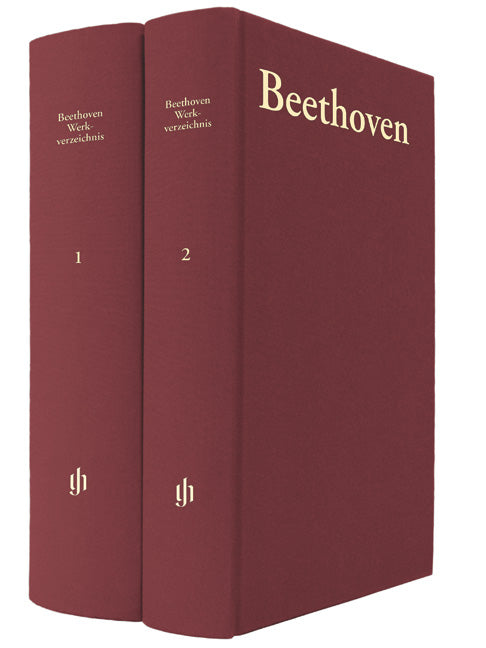 ベートーヴェン:Thematic-Bibliographical Catalogue of Works -2巻セット/Dorfmuller & Gertsch & Ronge編(布装) 【輸入:書籍】