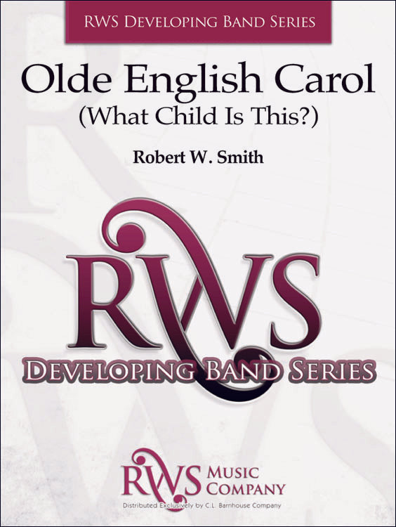 古いイギリスのキャロル(グリーンスリーヴス)/R. W. スミス編曲: スコアとパート譜セット 【輸入:吹奏楽】
