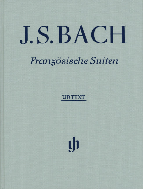 バッハ:フランス組曲 BWV 812-817/原典版/Scheideler編/Schneidt運指(布装) 【輸入:ピアノ】