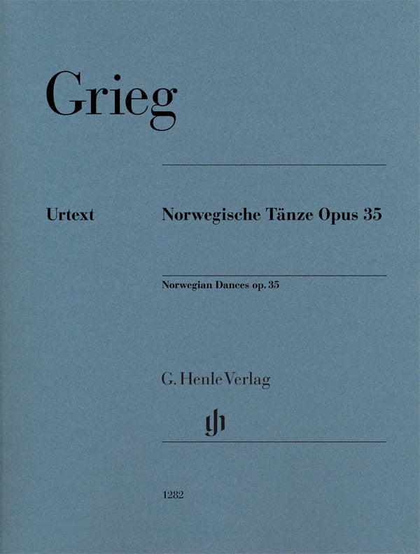 グリーグ:ノルウェー舞曲 Op.35/原典版/Steen-Nokleberg & Heinemann編/Steen-Nokleberg運指 【輸入:ピアノ】