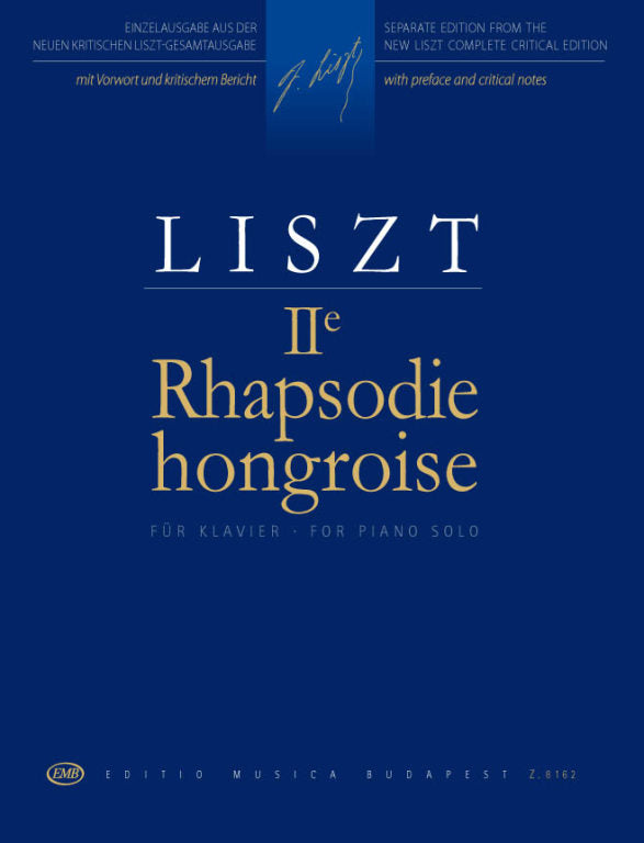 リスト：ハンガリー狂詩曲 第2番 英ハ短調/新リスト全集/Szelenyi