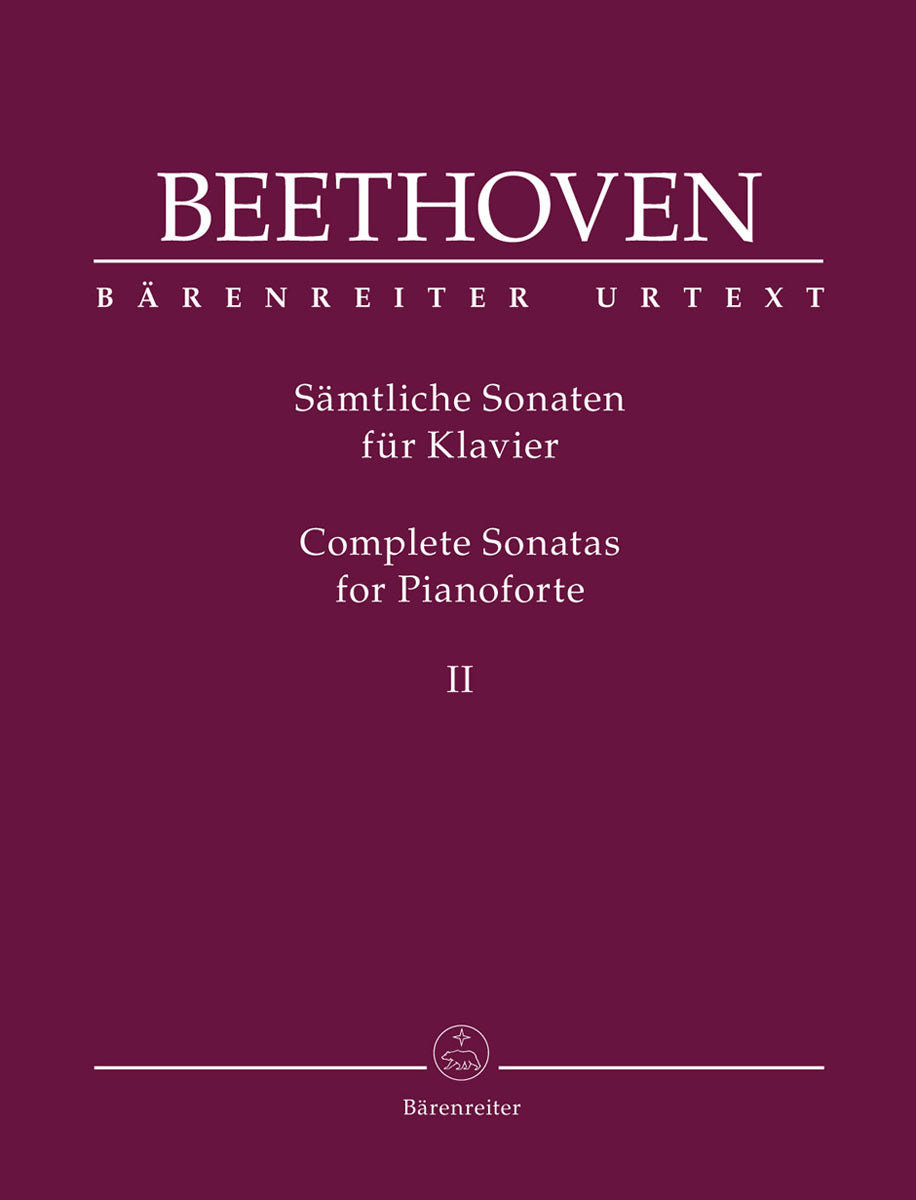 ベートーヴェン：ピアノ・ソナタ全集 第2巻: Op.22-Op.53/原典版/デル 