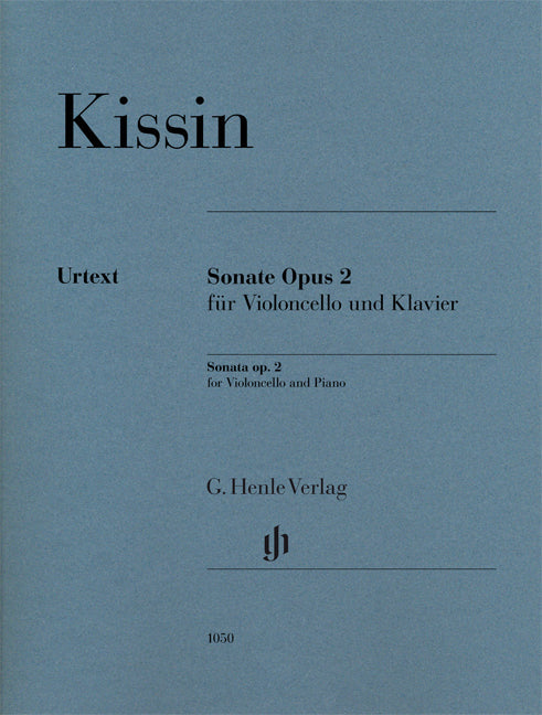 キーシン:チェロ・ソナタ Op.2/原典版/Isserlis チェロ運指 & ボーイング 【輸入:チェロ】