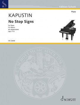 カプースチン:ノー・ストップ・サインズ Op.114 【輸入:ピアノ】