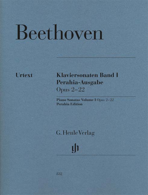 ベートーヴェン：ピアノ・ソナタ全集 第1巻: Op.2-Op.22/原典版 