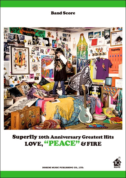 バンドスコア Superfly/10th Anniversary Greatest Hits 『PEACE』