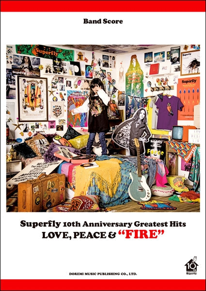 バンドスコア Superfly/10th Anniversary Greatest Hits 『FIRE』
