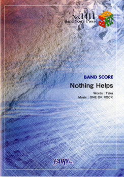 BP1411 バンドスコアピース Nothing Helps/ONE OK ROCK