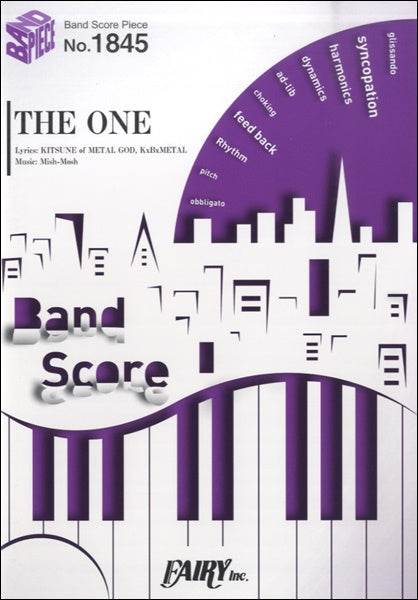 BP1845 バンドスコアピース THE ONE/BABYMETAL
