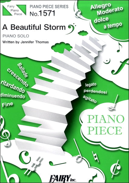 PP1571 ピアノピース A Beautiful Storm /Jennifer Thomas