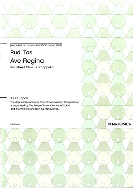 RUDI TAS AVE REGINA FOR MIXED CHORUS A CAPPELLA