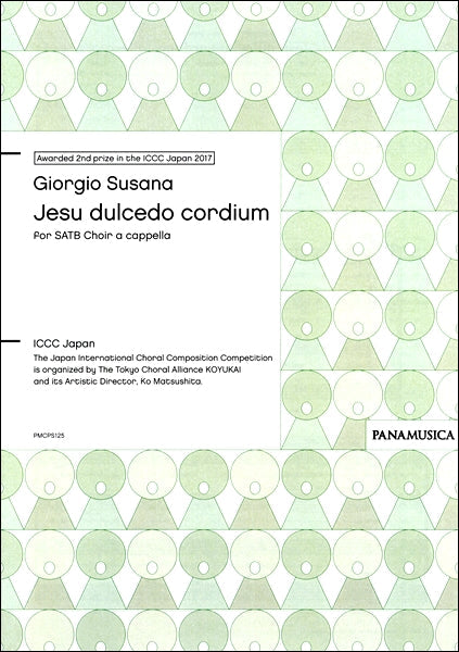 GIORGIO SUSANA JESU DULCEDO CORDIUM FOR SATB CHOIR A CAPPELLA
