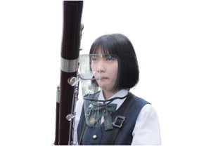 吹奏楽用 フェイスシールド(タイプ-D)【対象楽器バスーン ユーフォニアム チューバ】(本体セット フレーム1本+フィルム2枚入り)