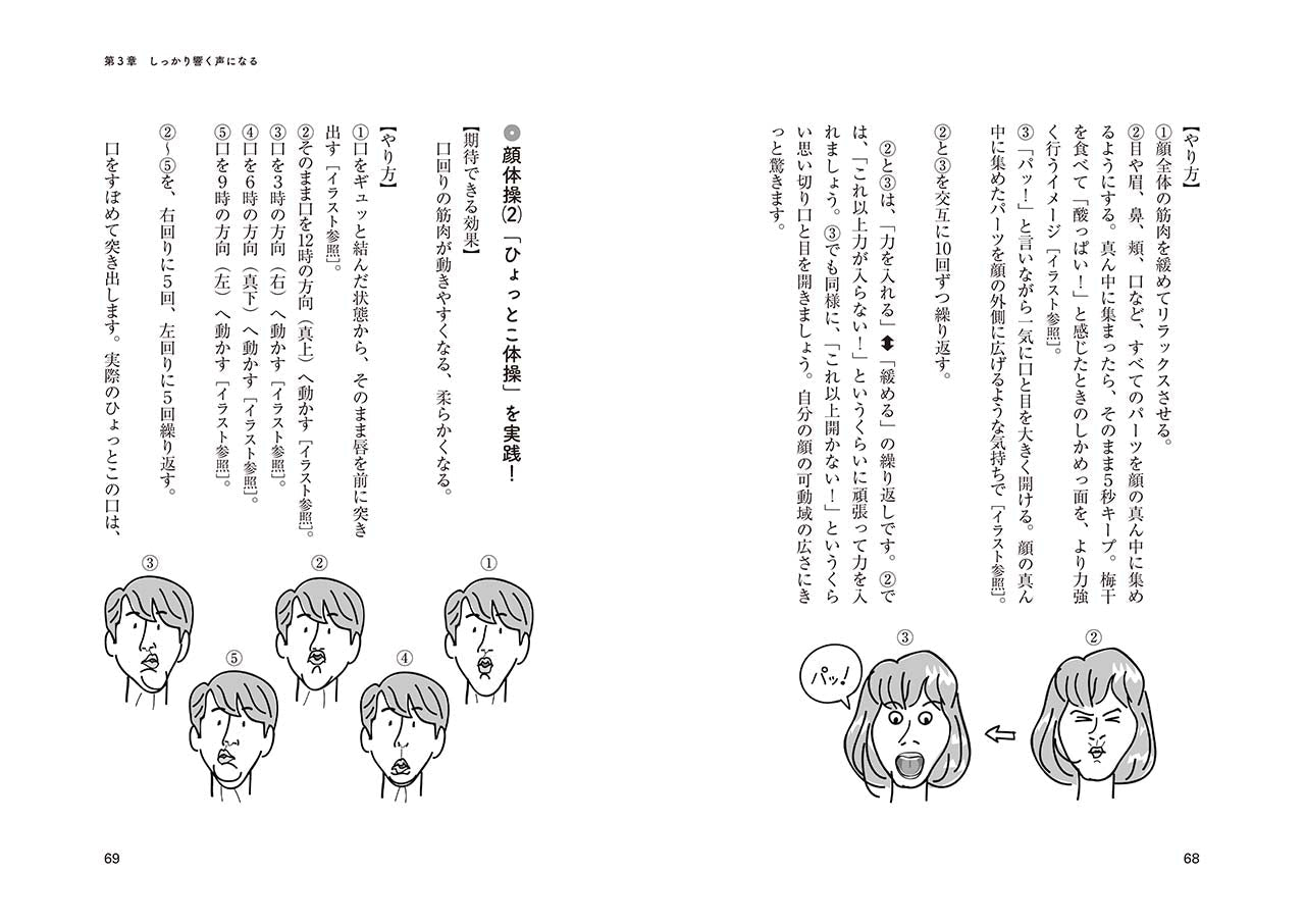 あくび声トレ 15秒で話し方が変わる