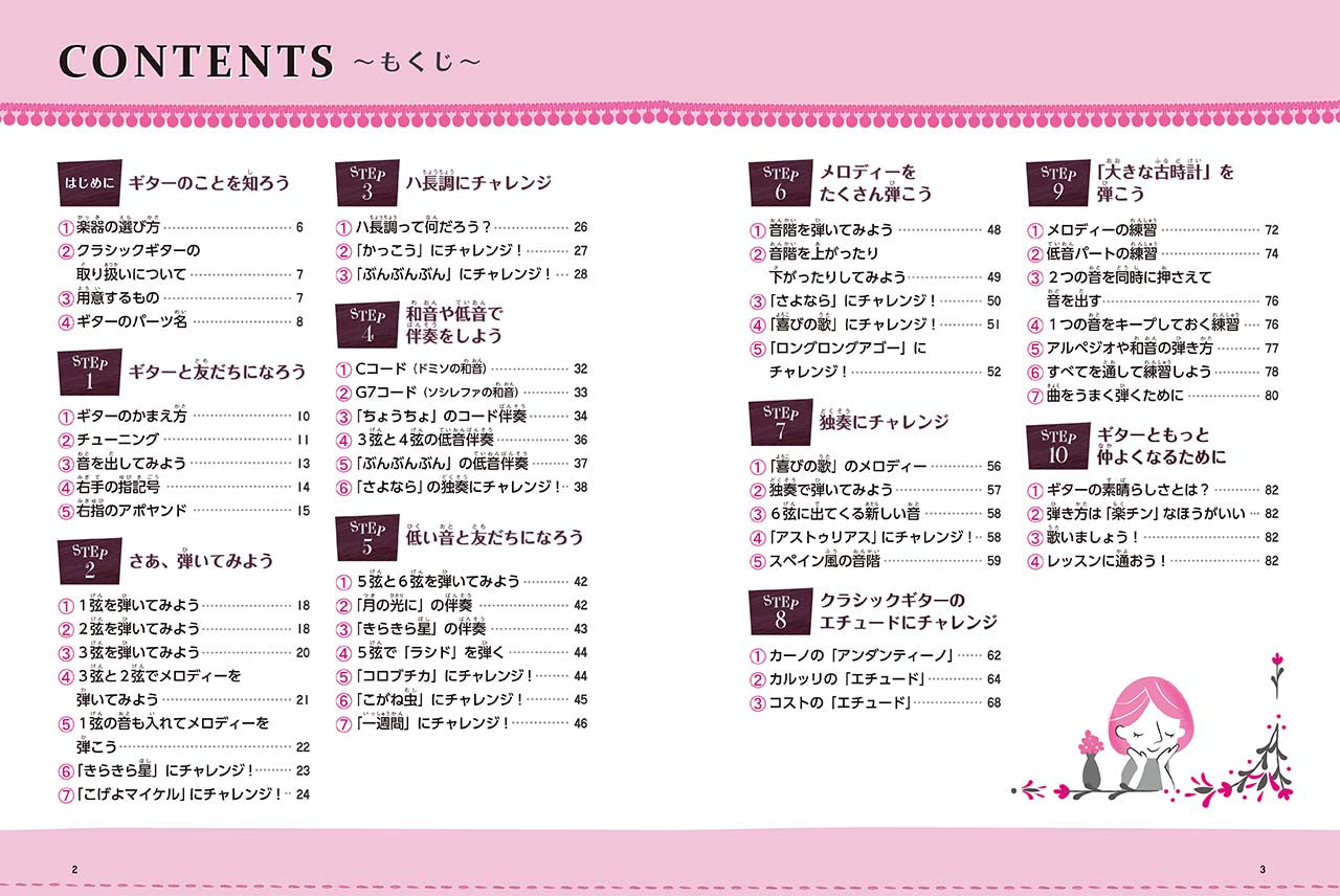 親子で学べる 子どものためのクラシックギターレッスン CD付