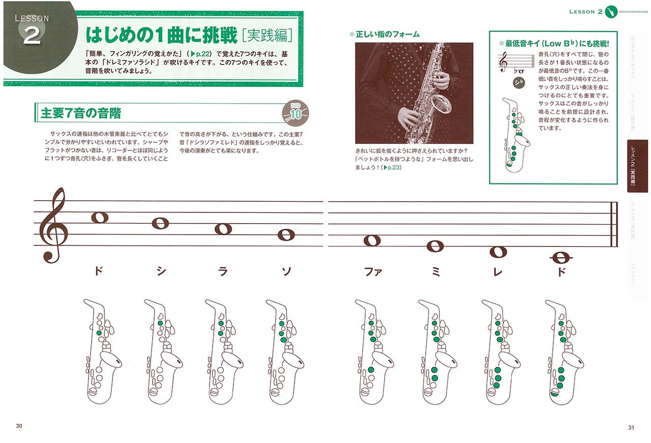 ヤマハムックシリーズ157 サックスをはじめよう