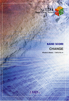 BP1284 バンドスコアピース CHANGE/UVERworld