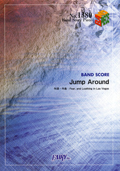 BP1380 バンドスコアピース Jump Around/Fear、and Loathing in Las Vegas