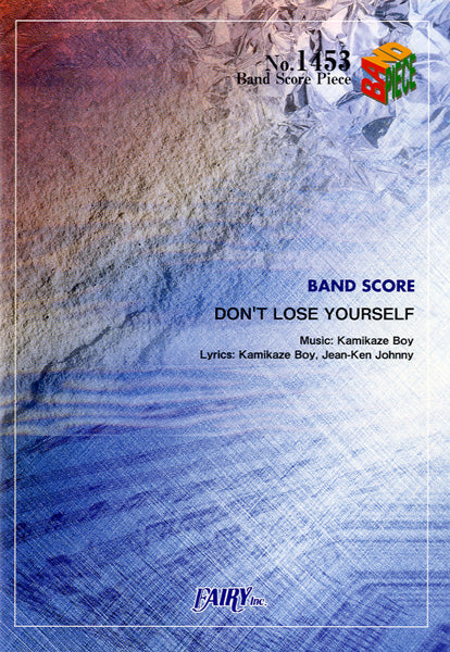 BP1453 バンドスコアピース DON’T LOSE YOURSELF/MAN WITH A MISSION
