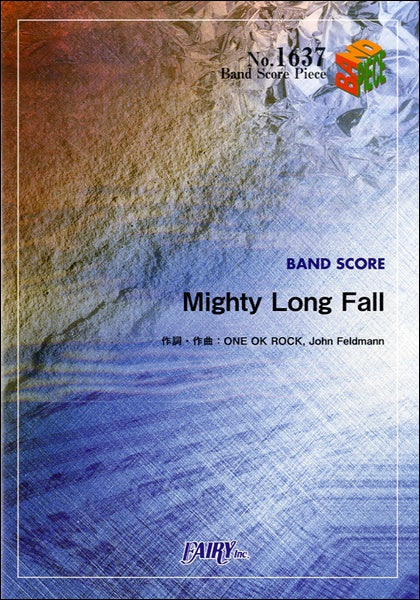 BP1637 バンドスコアピース Mighty Long Fall/ONE OK ROCK