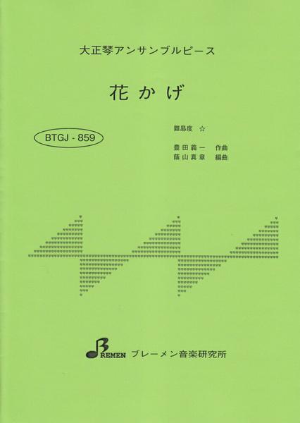 ＢＴＧＪ８５９　大正琴アンサブルピース　花かげ