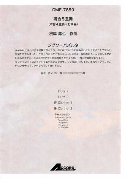 混合５重奏　ジグソーパズル９（根岸淳也）