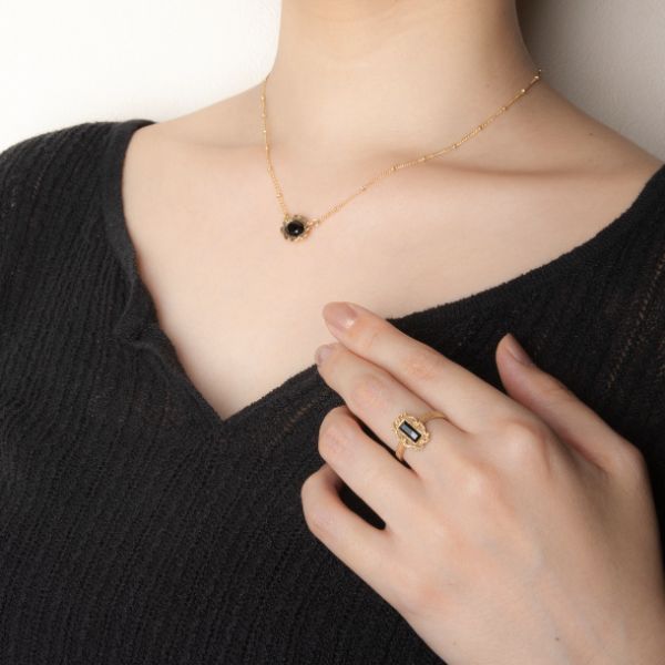 ＨＯＦＭＵＳＩＣＡ　シークレフ・フレーム　ネックレス