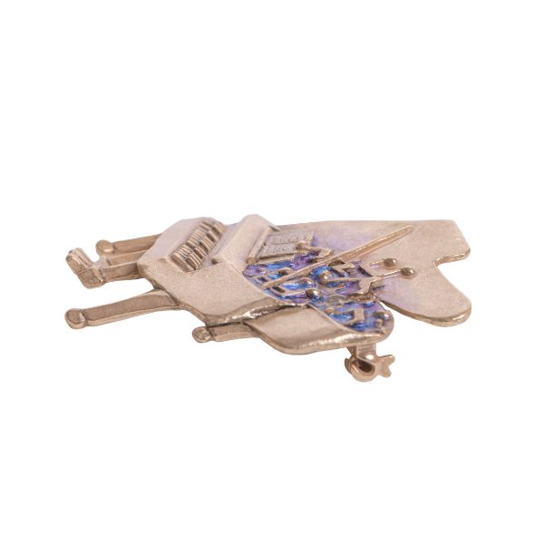 ＨＯＦＭＵＳＩＣＡ　ピアノホール　ブローチ