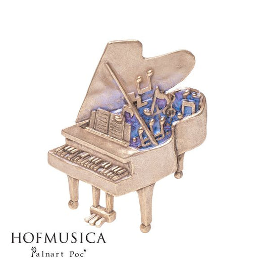 ＨＯＦＭＵＳＩＣＡ　ピアノホール　ブローチ