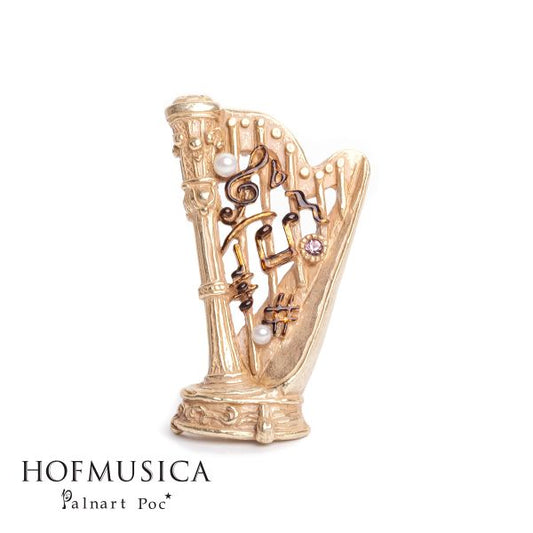 ＨＯＦＭＵＳＩＣＡ　ハルモニア・ハープブローチ