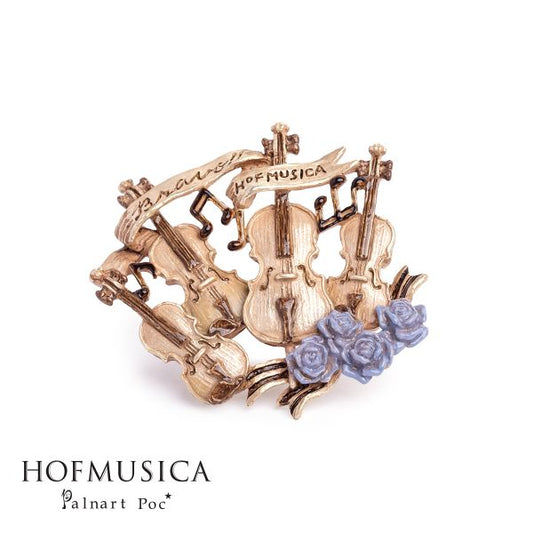 ＨＯＦＭＵＳＩＣＡ　カルテット　ブローチ