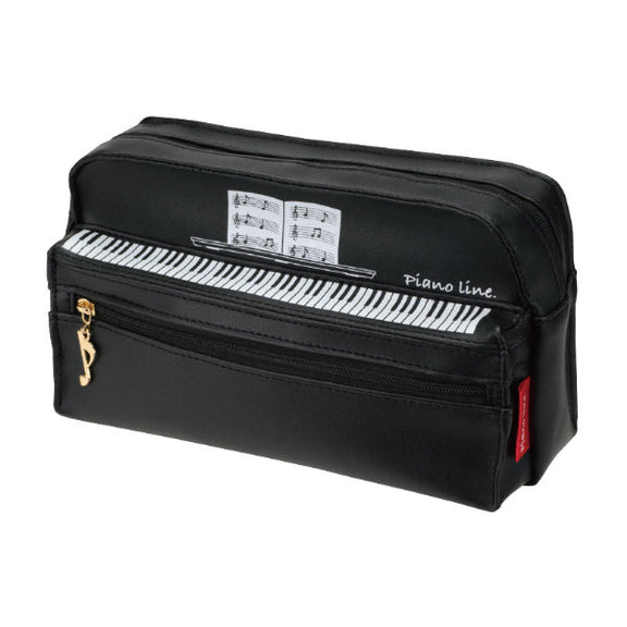 PIANO LINE ペンポーチ(アップライトピアノ)ブラック