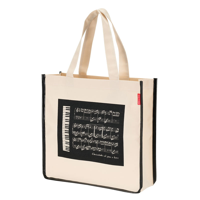 Piano line スクエアトートバッグ(ミニ鍵盤)