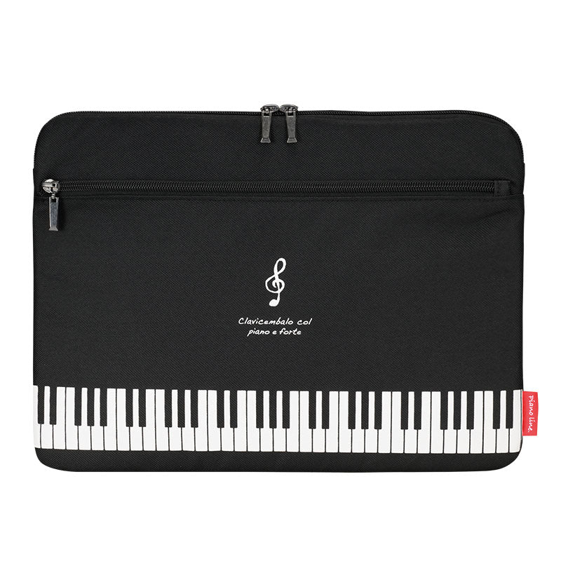 Piano line PC・タブレットケース 横型(ト音記号)