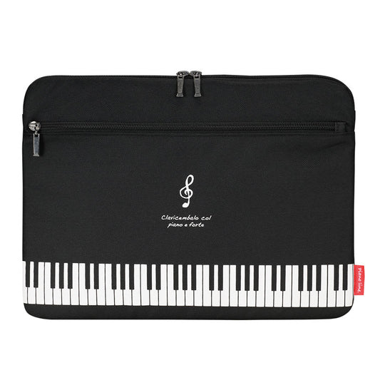 Piano line PC・タブレットケース 横型(ト音記号)