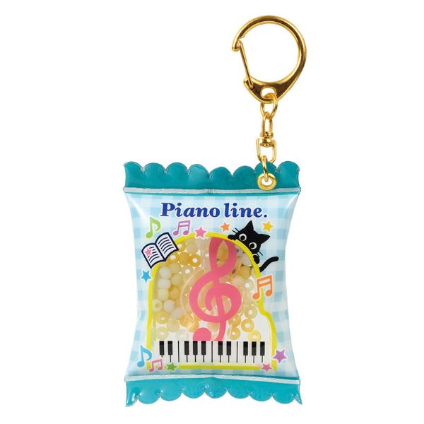 Piano line シャカシャカキーホルダー(ねこ)