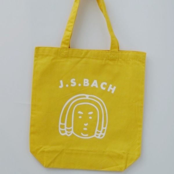 トートバッグ　バッハくんの顔　デイジー