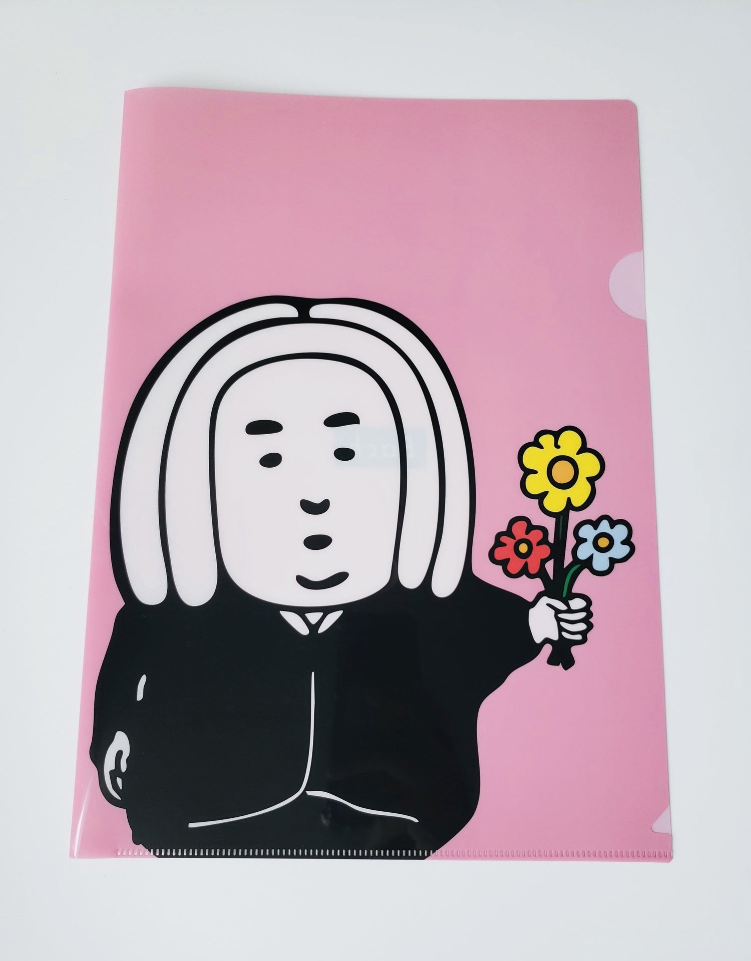 おしゃべりはやめて、お静かに　クリアファイル　おんがくだいすき、おはなもだいすき