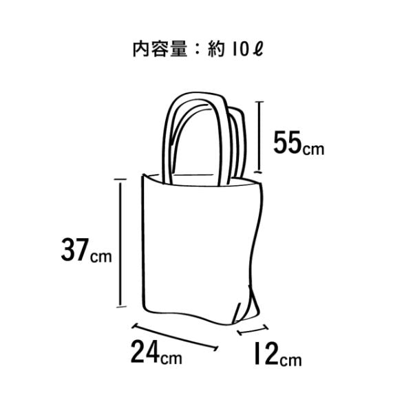 トートバッグ　バッハくんの顔　ナチュラル
