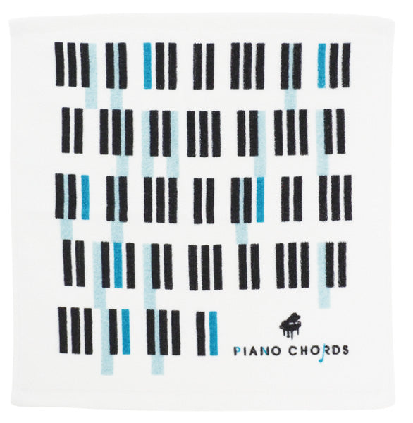 ウォッシュタオル　ピアノコード