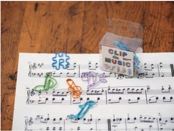 ＣＬＩＰ　ｄｅ　ＭＵＳＩＣ（ゼムクリップ１０個入）