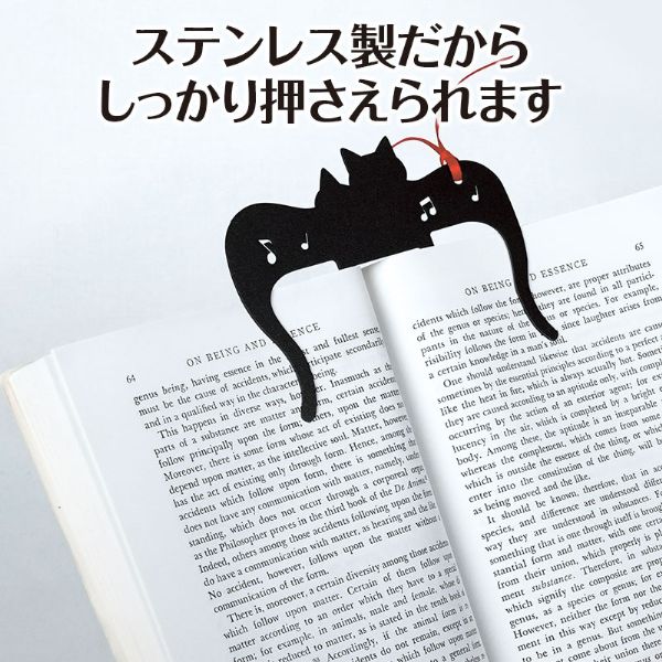 ページホルダー　ねこ