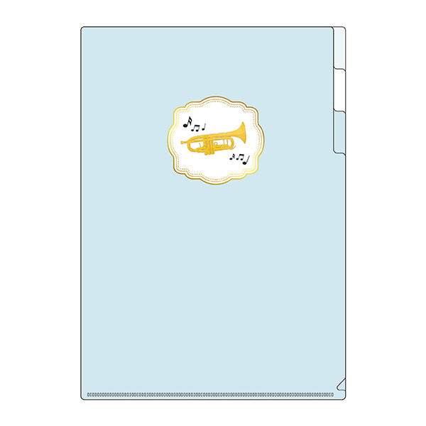 MUSIC ENSEMBLEＡ４ポケットクリアファイル　トランペット