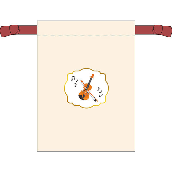 MUSIC ENSEMBLE巾着　バイオリン