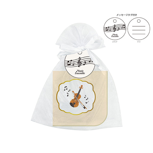 MUSIC ENSEMBLEギフトタオルハンカチ　バイオリン
